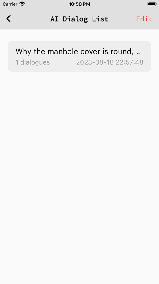 #2. Hello AI - AI chat assistant (iOS) 由: 文辉 王