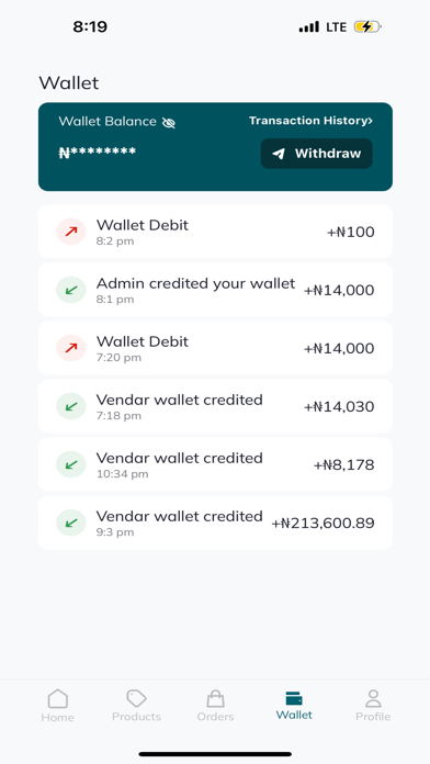 Vendar Screenshot