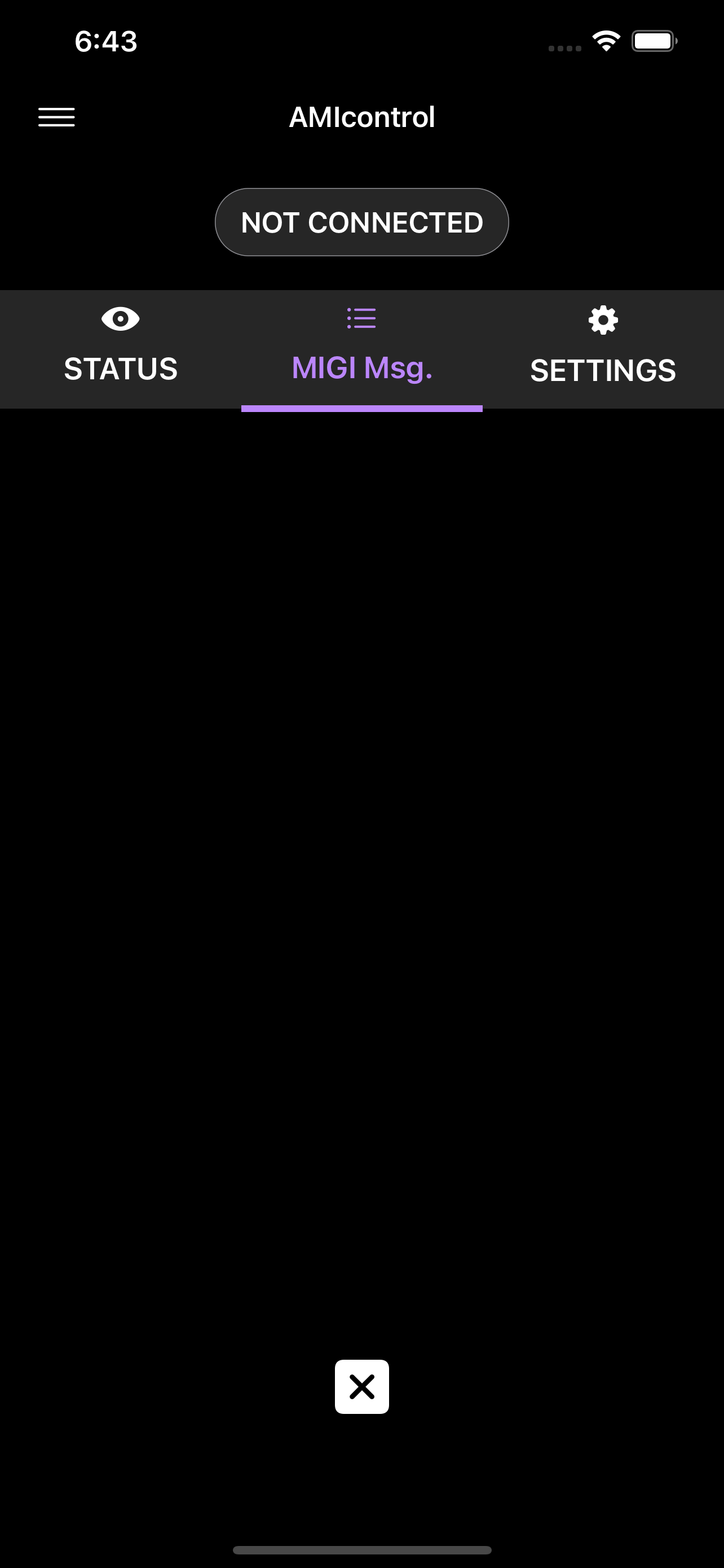 AMIcontrol