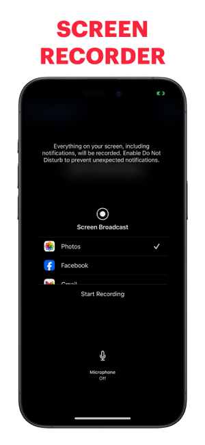 Voice Recorder, Screen Recorder Screenshot