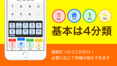 ずぼら家計簿 - 簡単爆速入力のシンプル出納メモ