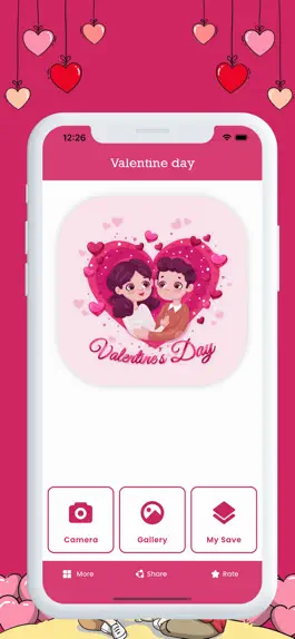 Game screenshot Valentine Day Love Photo Frame apk