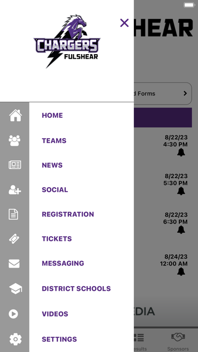 Lamar CISD Athletics Screenshot