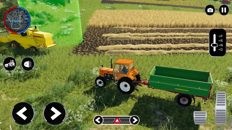 Farming Games Tractor Driving