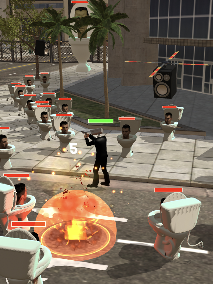 Invasion War in Skibidi City