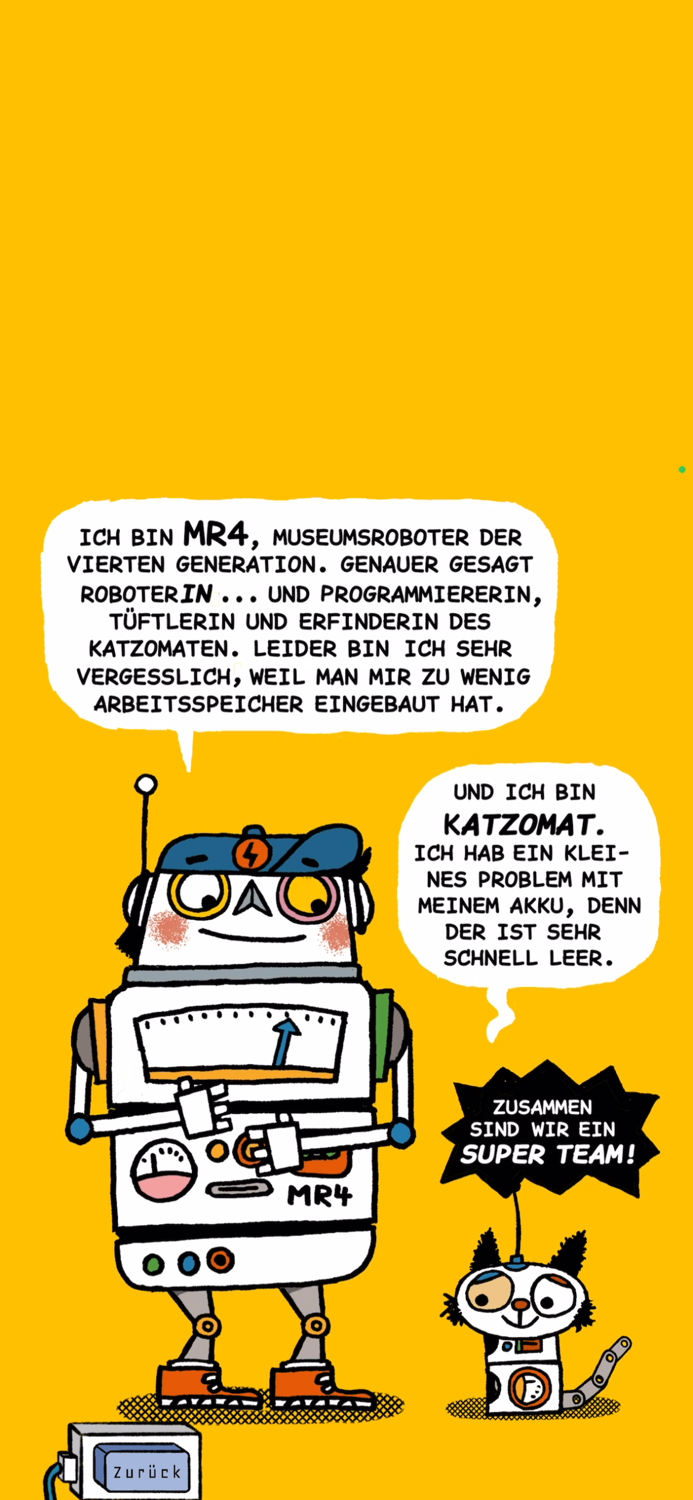 Roboter Rallye im Museum