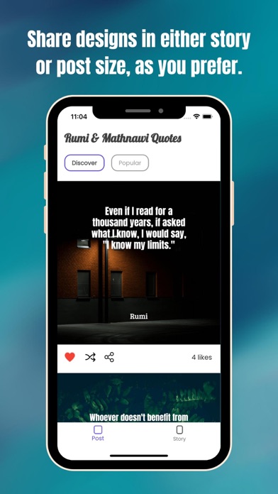 Rumi & Mathnawi Quotes Screenshot