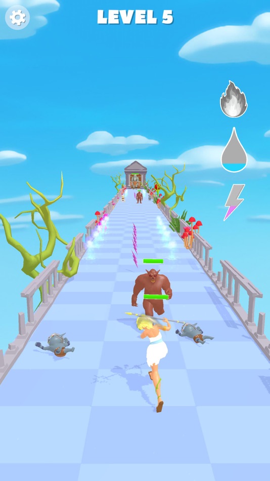 #2. Elemental Run 3D! (iOS) 由: Gametator