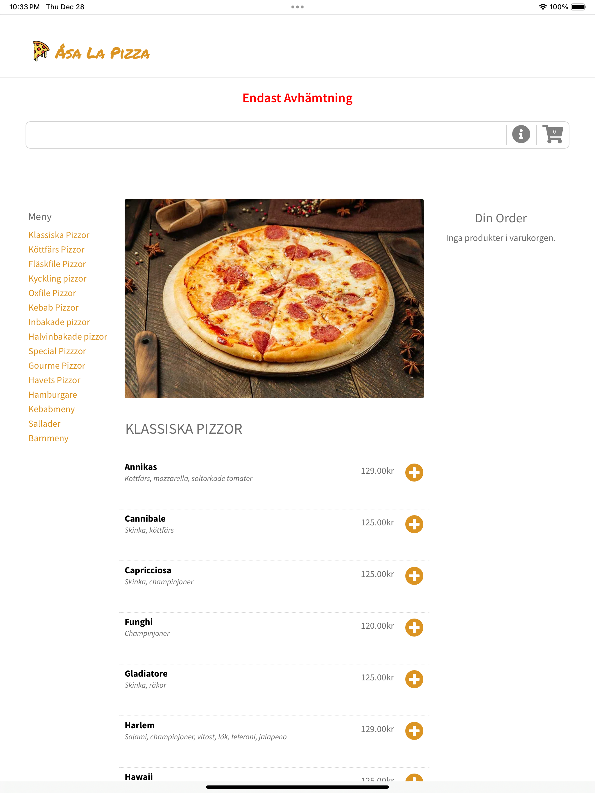 PIES PIZZA