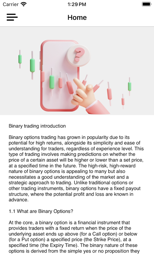 #2. Binary options trading school (iOS) 由: Anna Fael