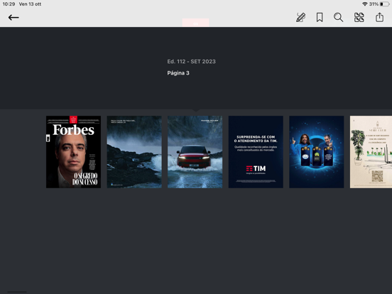 Forbes Brasil Prime iPad screenshot 4 - Business app