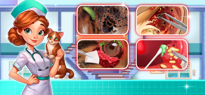 高智商大咖 - 宠物医院 医生ASMR减压游戏