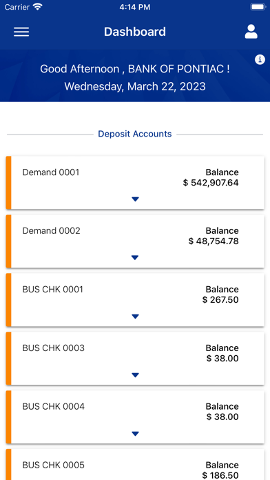 Bank of Pontiac Mobile Screenshot