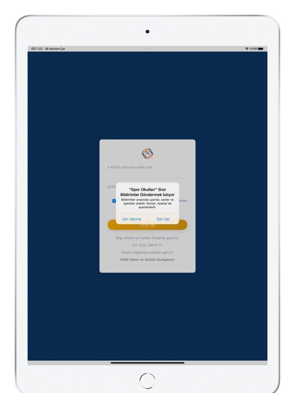 Screenshot #4 pour Spor Okulları Yönetim Sistemi