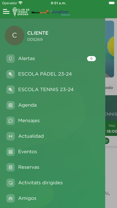 Club de Tennis Girona Screenshot
