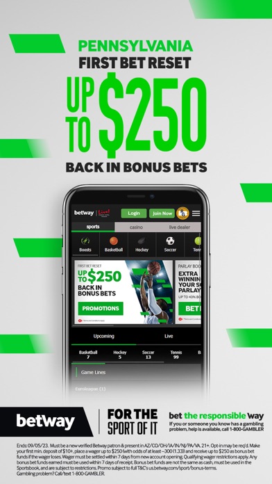 Betway PA: Sportsbook & Casino Screenshot