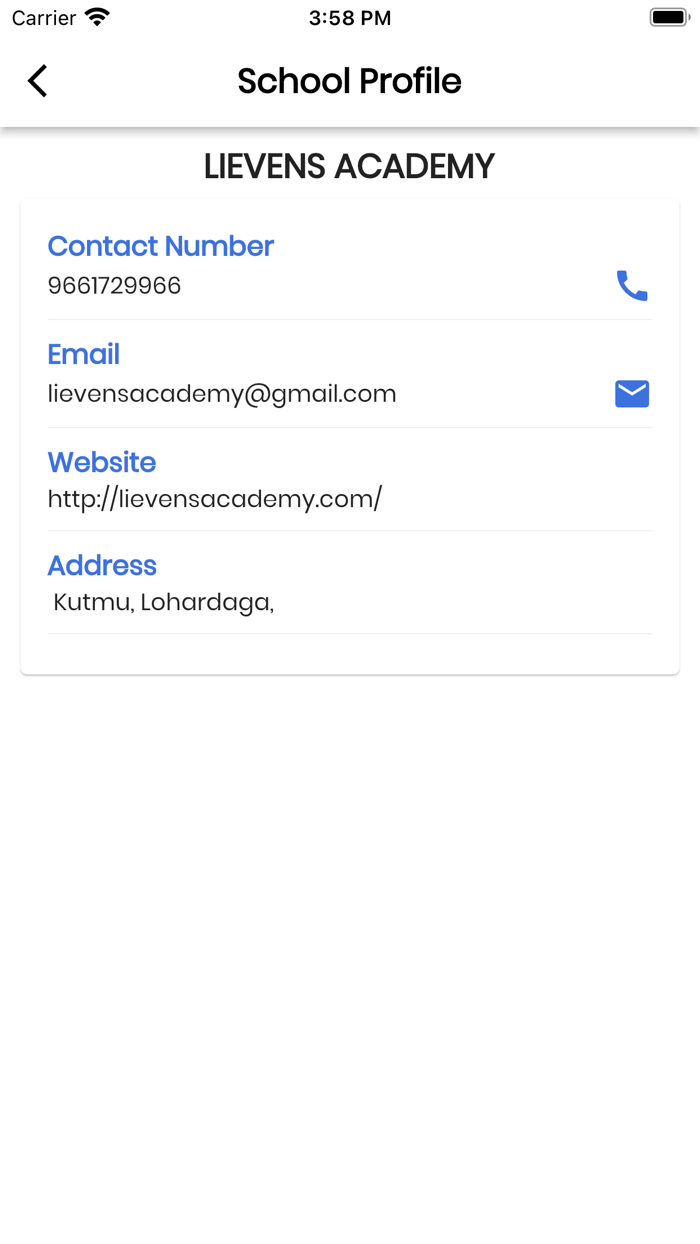 Lievens Academy Lohardaga