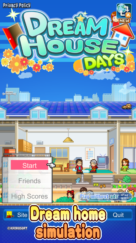 #5. Dream House Days (iOS) By: Kairosoft Co.,Ltd