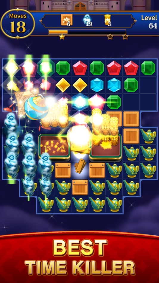#2. Jewels Match : Puzzle Game (iOS) Podle: FunnyPack Inc.