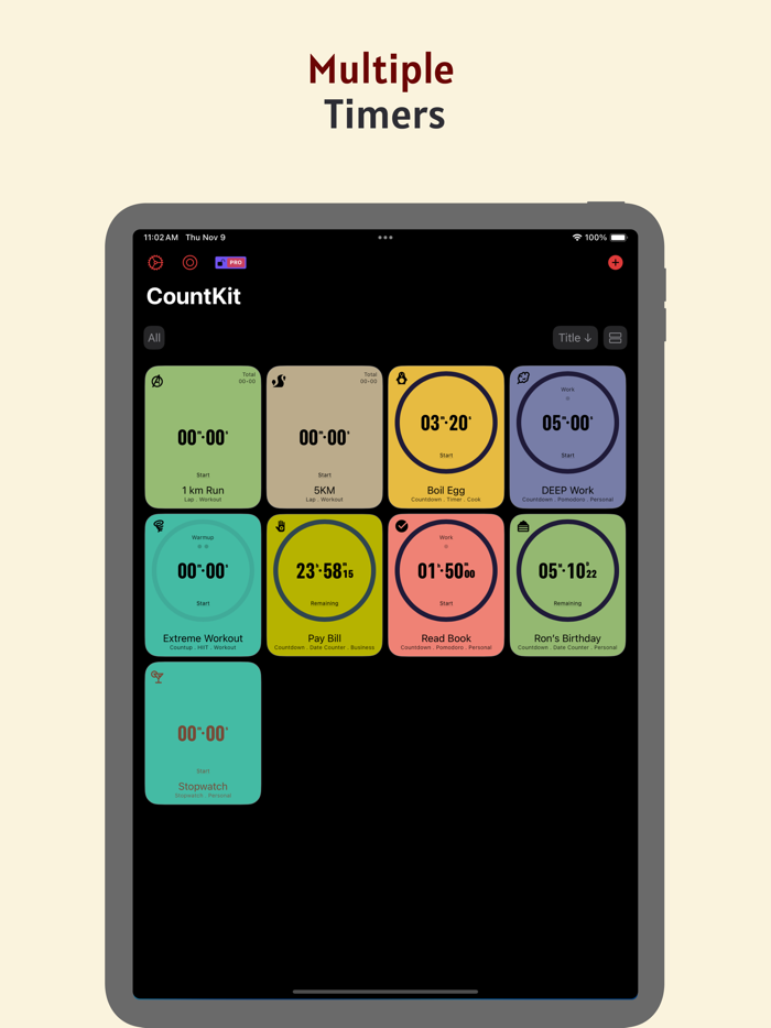 Multitimer Countdown CountKit