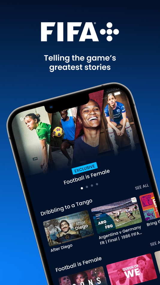 FIFA+ | Football entertainment - 8.0.32 - (iOS)