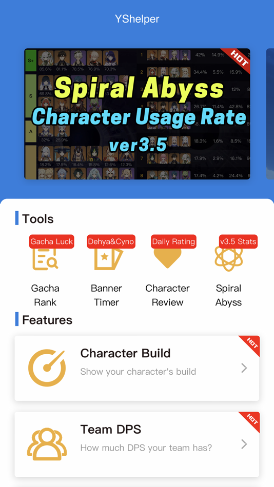 #1. YShelper (iOS) 由: 深圳市乐游创想科技有限公司