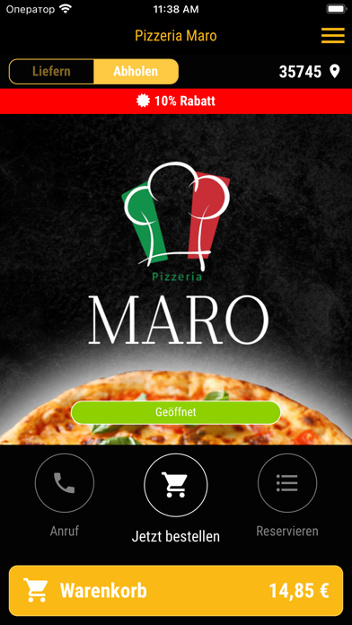 Pizzeria Maro Screenshot