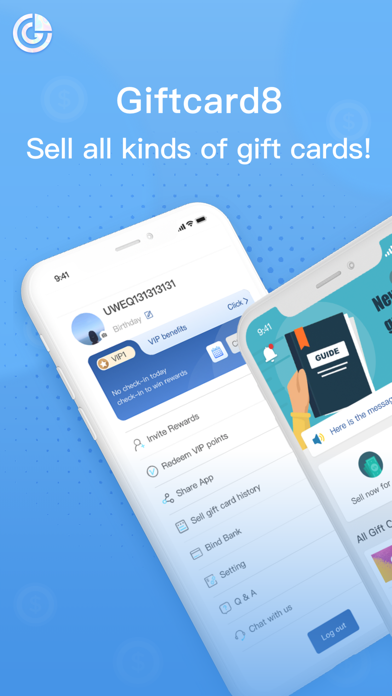 Giftcard8-Sell Gift Cards Screenshot