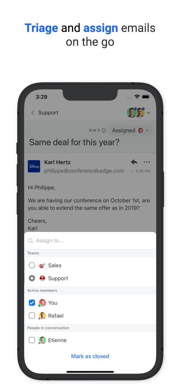 Missive - Email Chat and Tasks