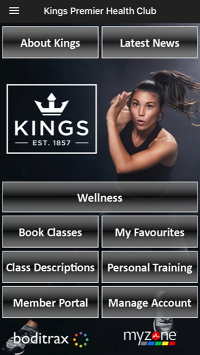 Kings & Marina Health Clubs Screenshot