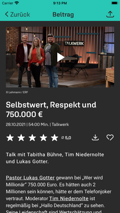 ERF Jess: Radio und TV Screenshot
