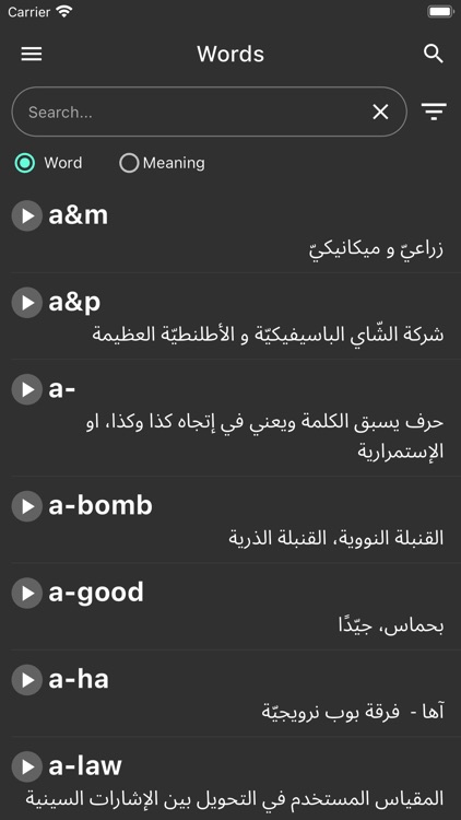 OT: English Arabic Dictionary screenshot-5