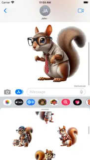 How to cancel & delete squirrel stickers 2