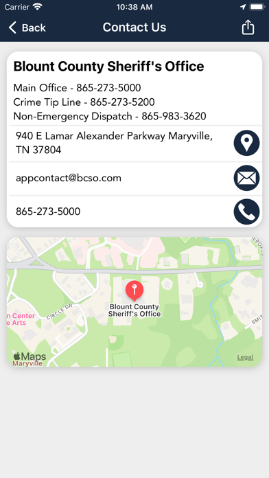 Blount County Sheriff TN Screenshot