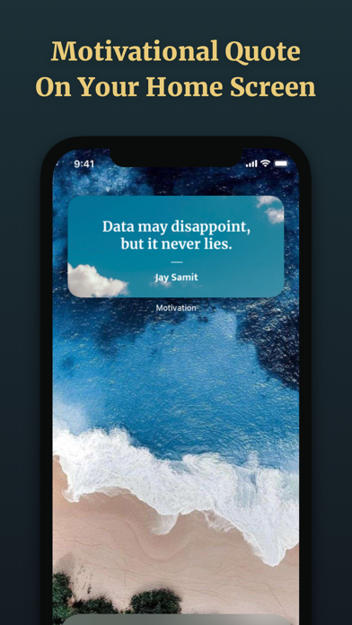 Motivation And Positive Quotes Screenshot