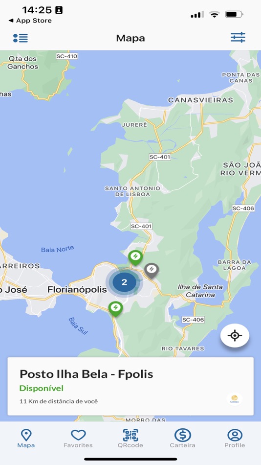 #4. Eletroposto Celesc (iOS) Ved: Celesc Distribuição S.A.