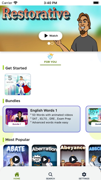 Vocabimate 2-Quick, Fun Videos