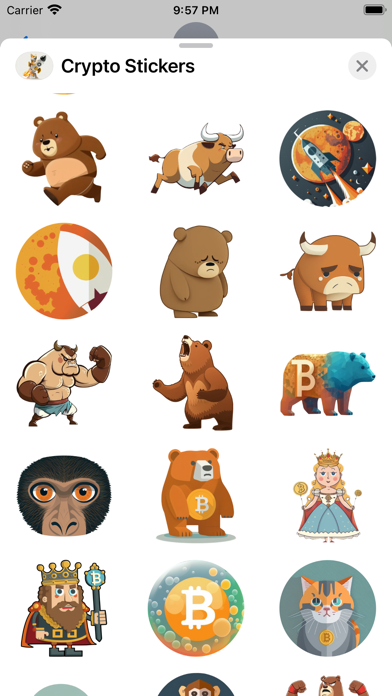 Crypto Sticker Setのおすすめ画像2