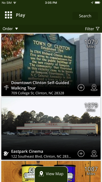 Visit Sampson NC Screenshot