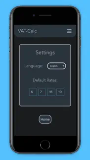 vat calcuator - vat iphone screenshot 2