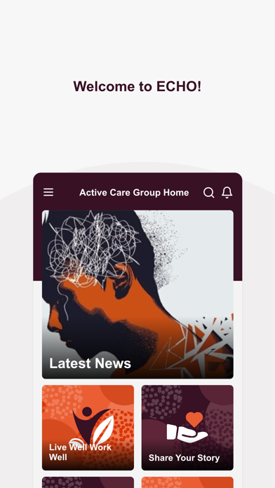 Screenshot 1 of ECHO - Active Care Group App