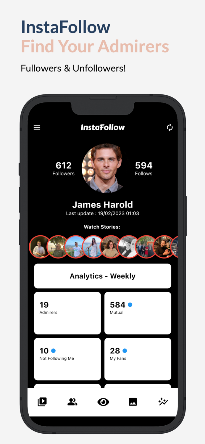 InstaFollow Follower Reports