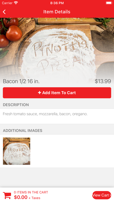Pinotti's Pizza Screenshot