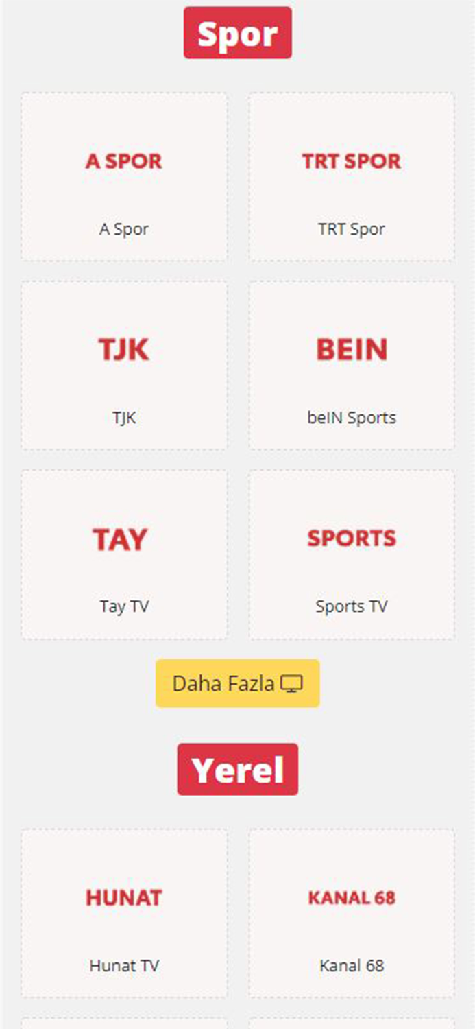 Mobil - Canlı TV Rehberi