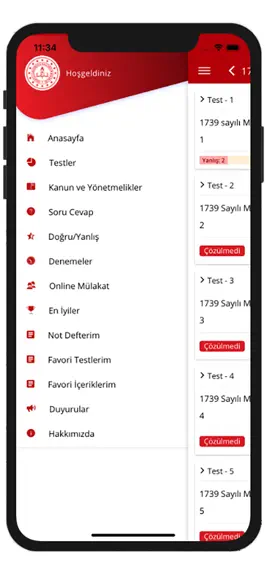 Game screenshot EKYS Müdür ve Müdür Y. Sınavı apk