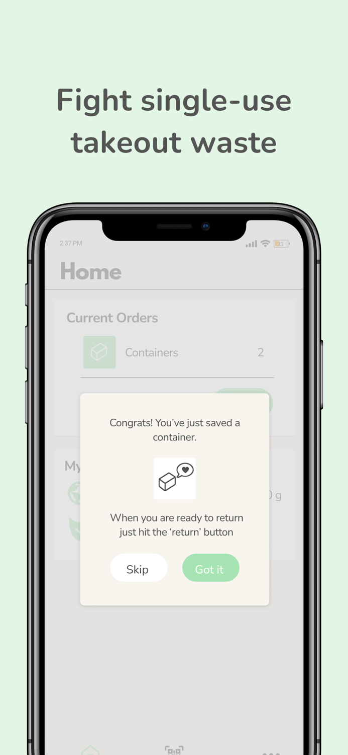 FoodWare - Zero Waste Takeout
