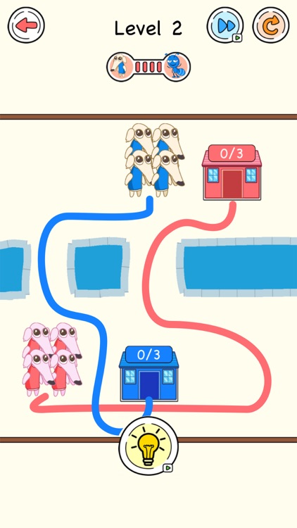 Lost Dog Puzzle: Draw To Home screenshot-4