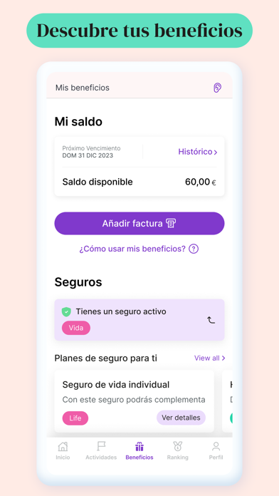 Vitaance Screenshot
