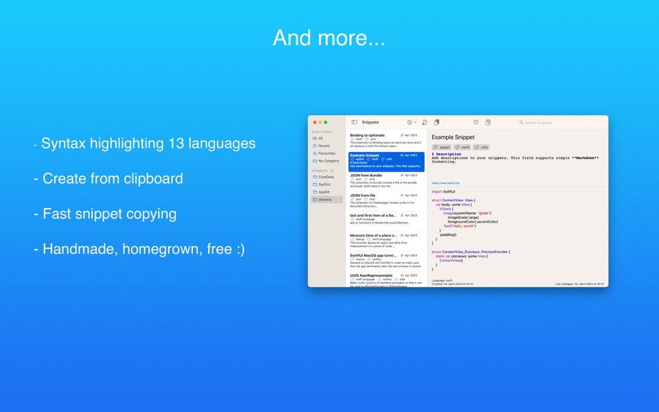 #3. Snippetisnip (macOS) 게시자: Peter Pfeifhofer