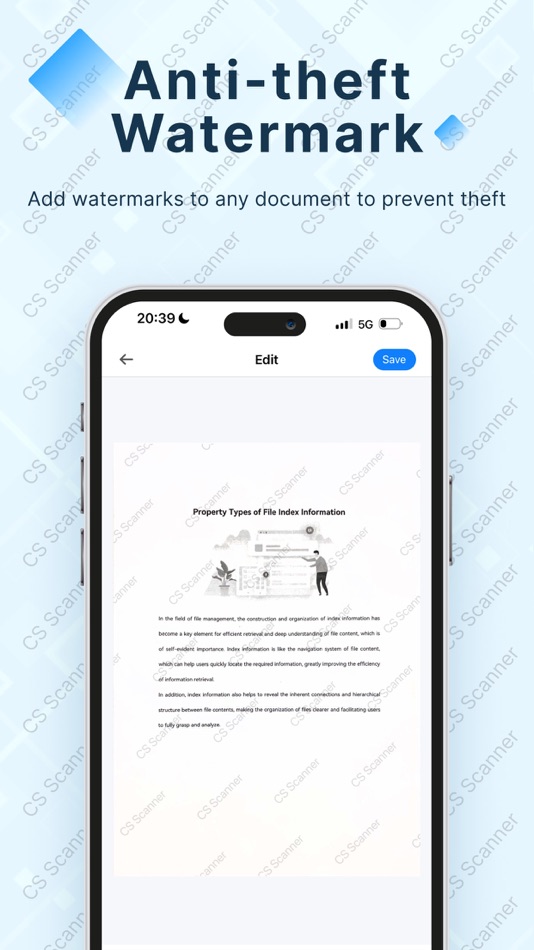 #4. CS Scanner-PDF Scanner App (iOS) 由: Shanghai Yijing Network Technology Company Ltd.